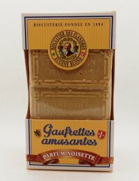 Gaufrettes amusantes noisettes 175 gr